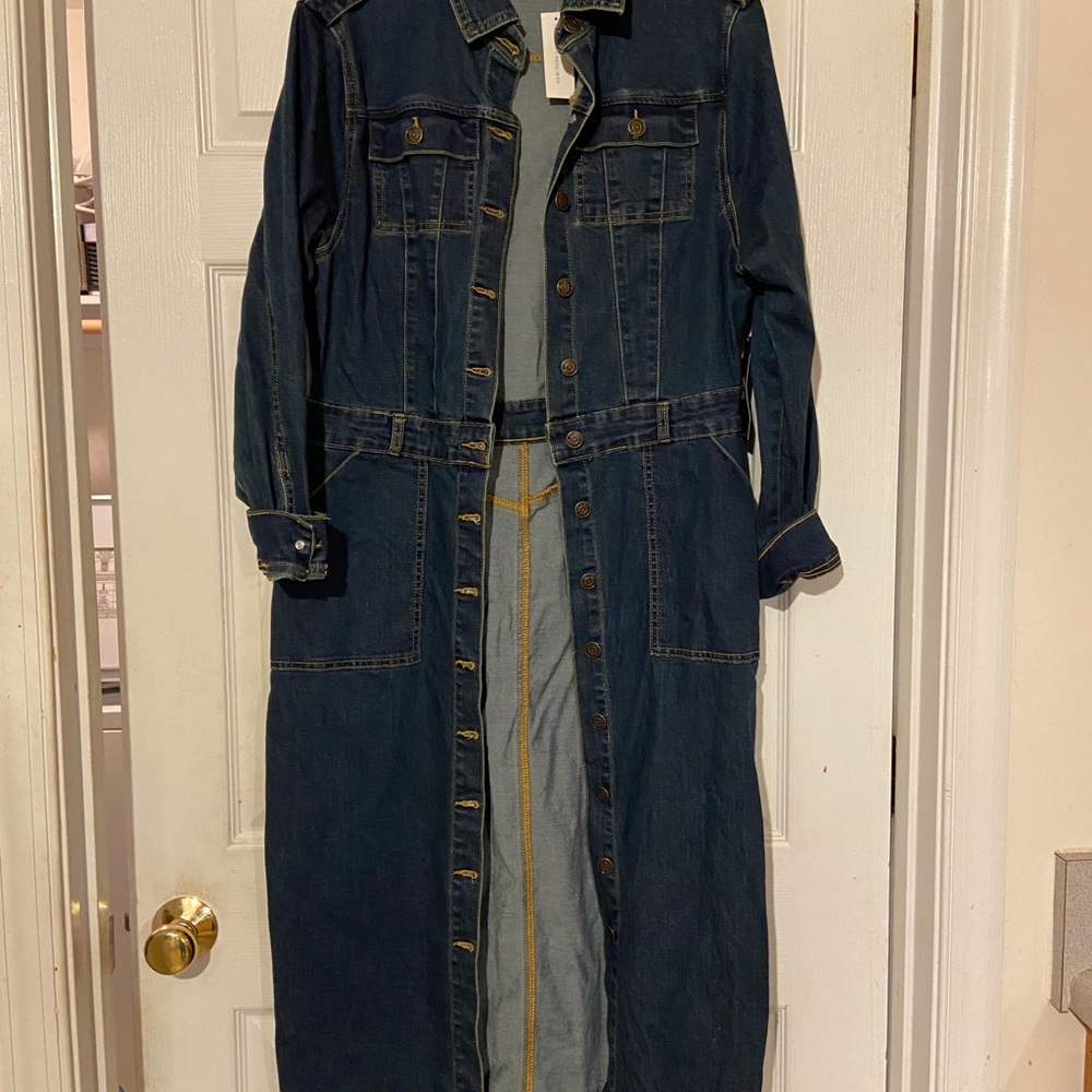 Jean dress. Brand new